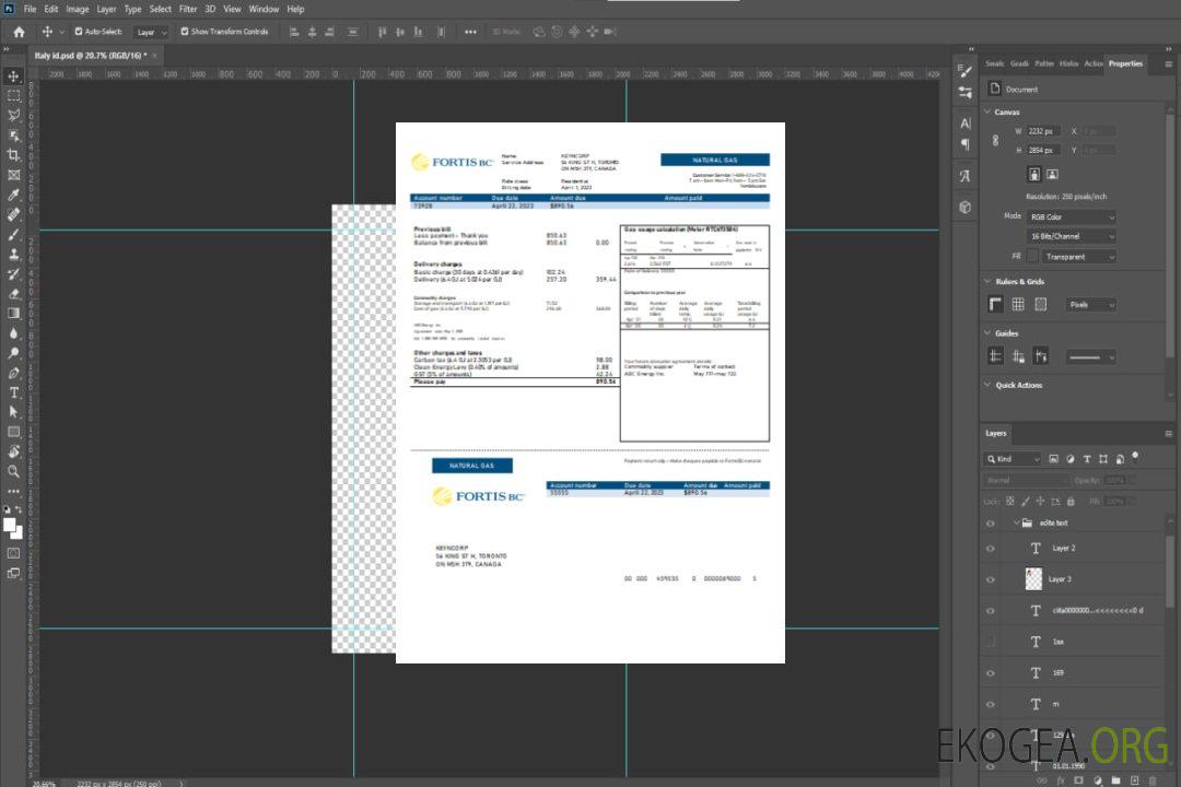 Projet de loi sur les services publics de FortisBC en Colombie-Britannique, SCR template